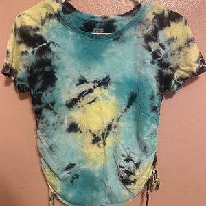 VS PINK tie die t shirt